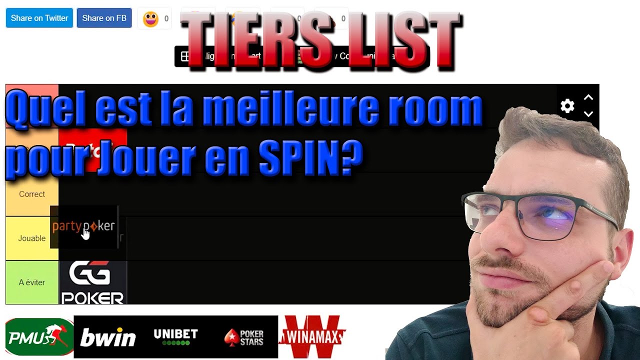 Tiers list, Quel est la meilleure room pour d&eacute;buter en Spin?