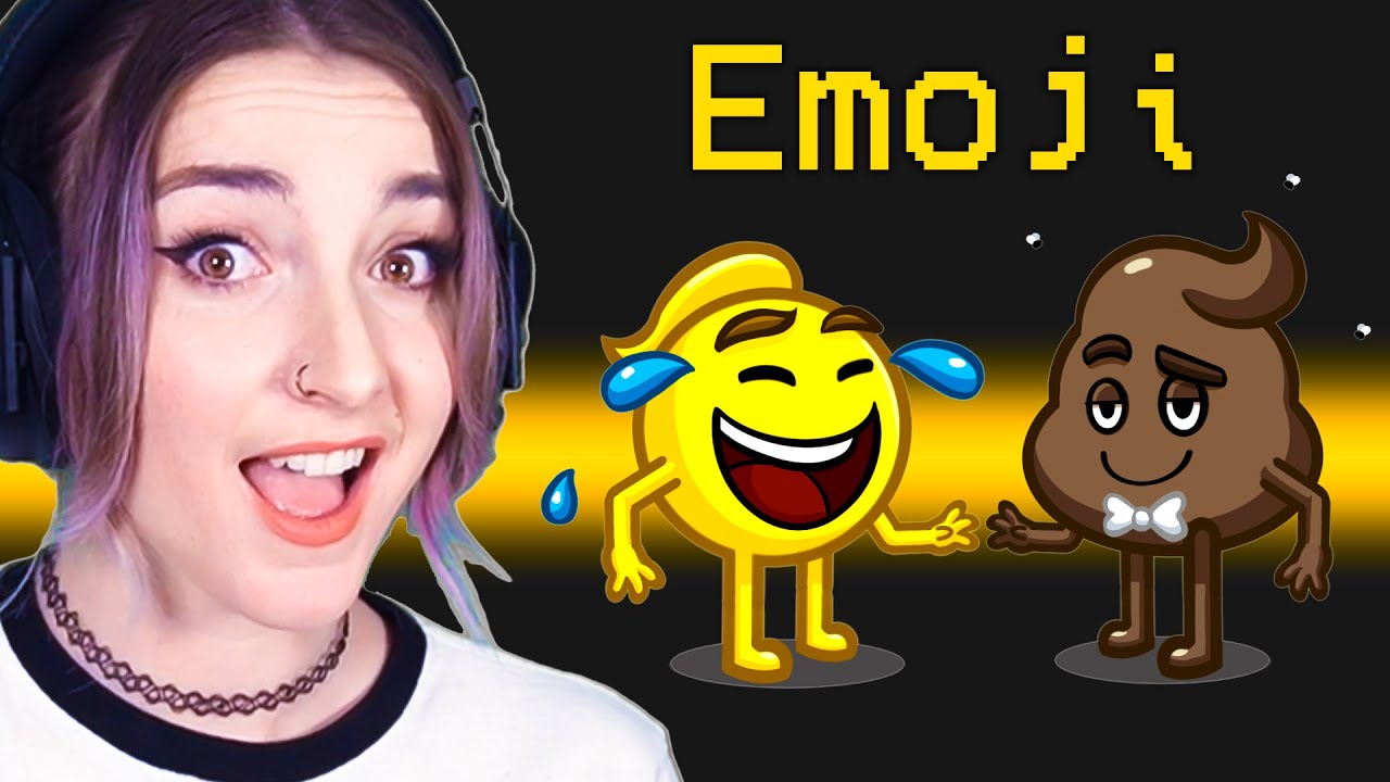 I turn into a POOP EMOJI?! [Among Us]