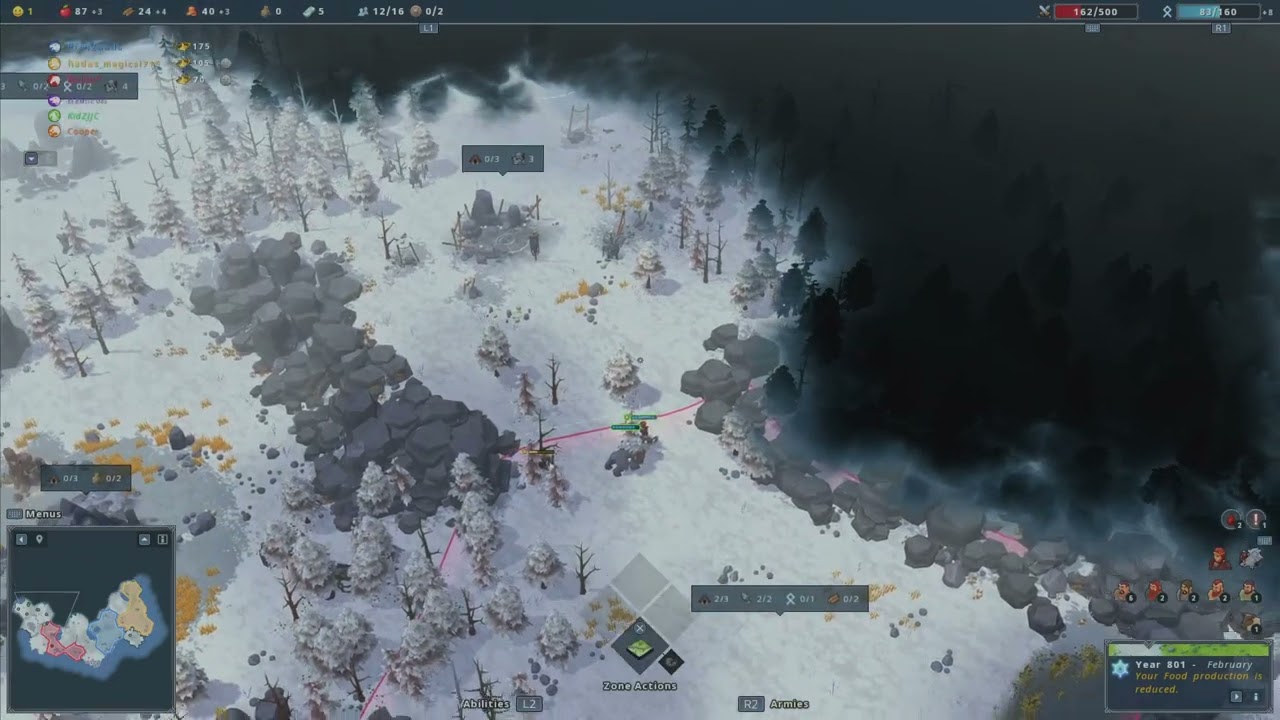 3v3 Bear Clan Northgard