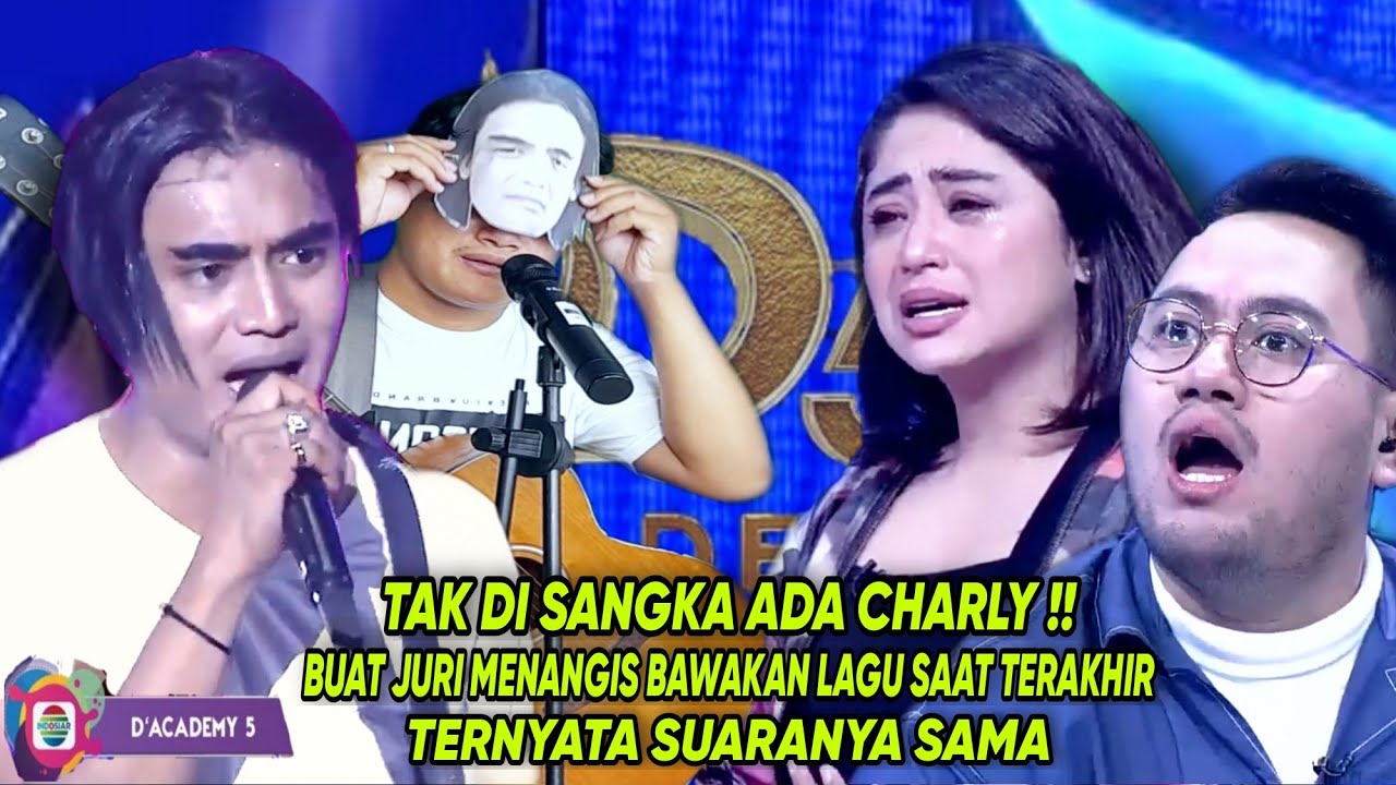 Charly Ikut Audisi!!Buat Juri Menangis Bawakan Lagu Saat Terakhir,Ternyata Mirip|D'Academy 5 Parodi