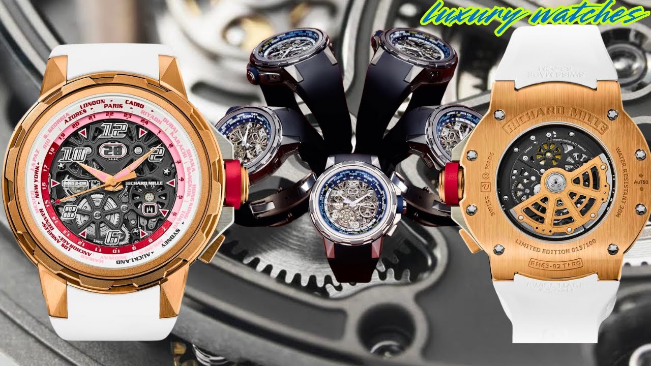 Richard Mille 63 02 Automatic World timer Features And Details