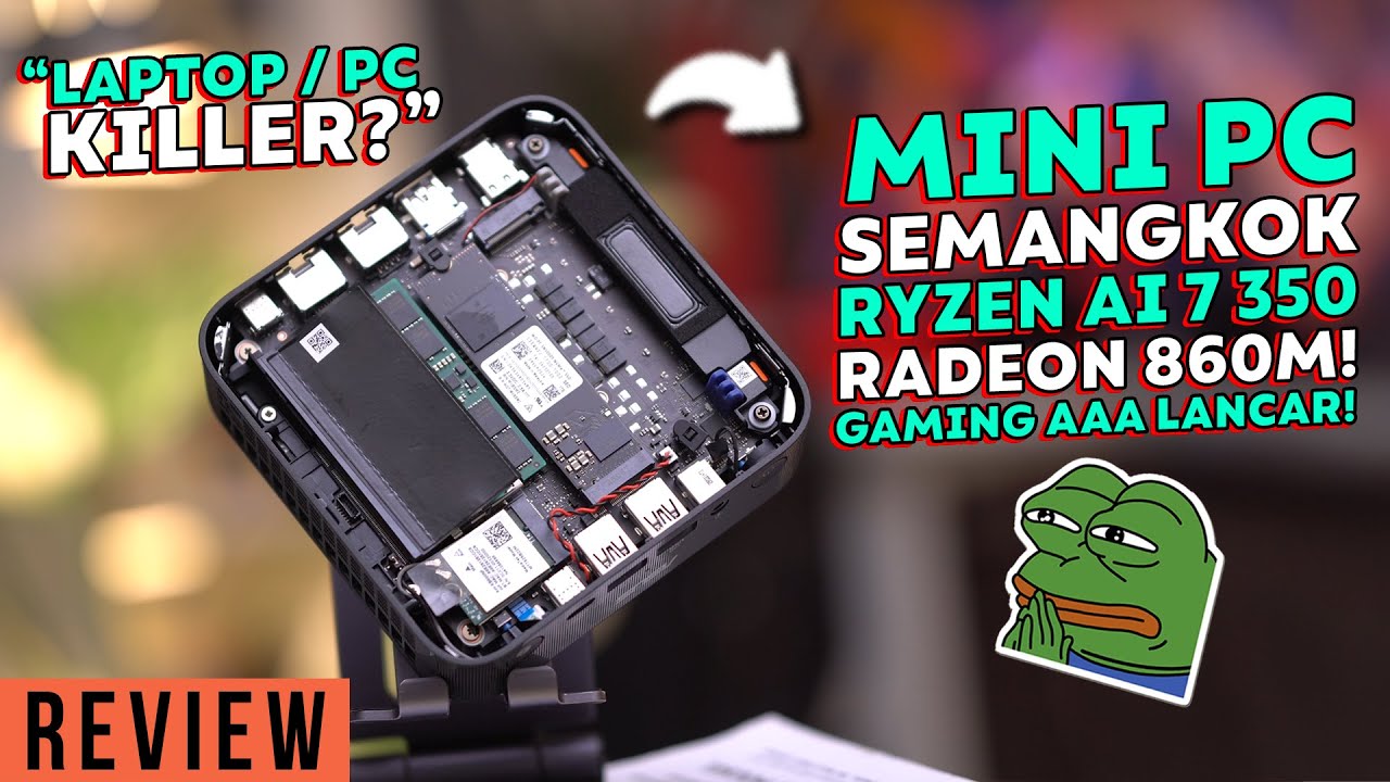 MINI PC Seukuran Mangkok Pake Ryzen AI 7 350! Review ASUS Expert Center PN54