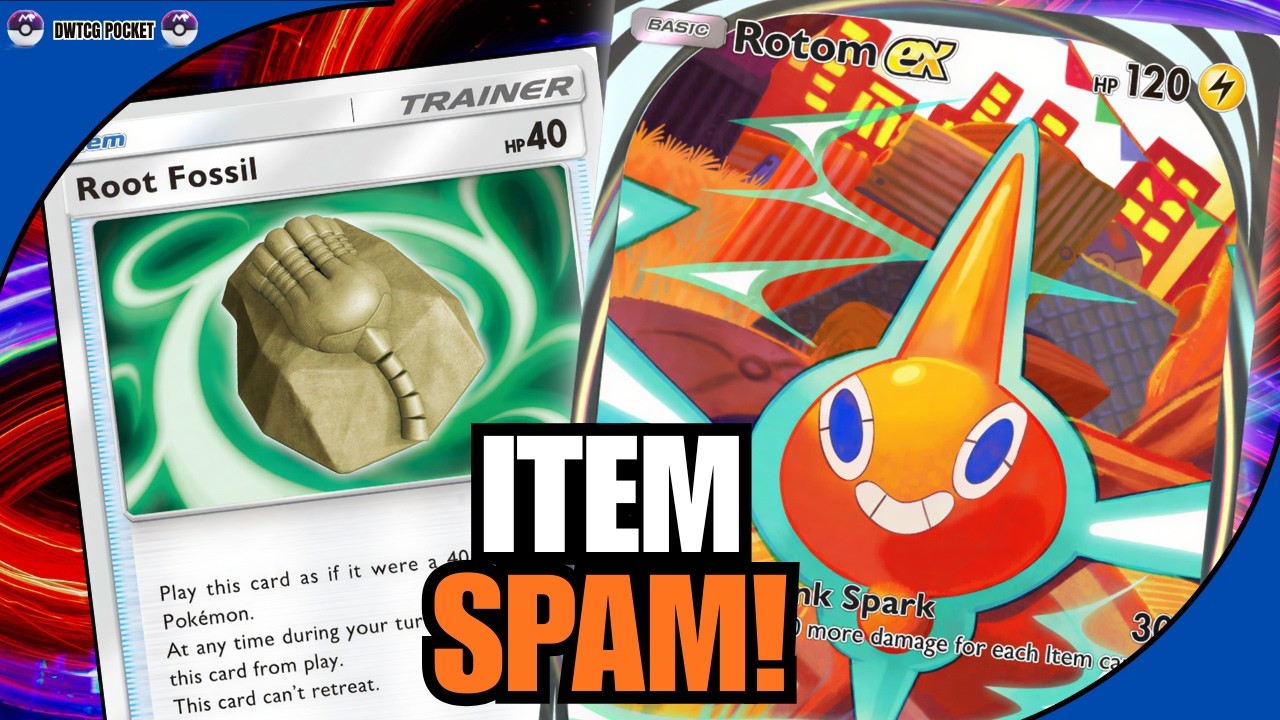 The INCREDIBLE Way To Play The Brand New Rotom EX! | Pok&eacute;mon TCG Pocket
