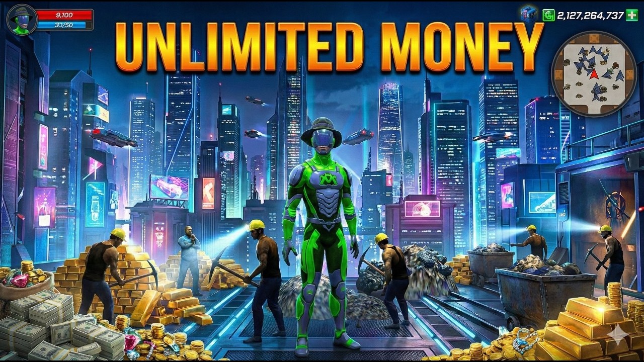 Rope frog Ninja Hero : Unlimited Money Trick! 🤑 Secret Mine Location Mil Gayi 2025