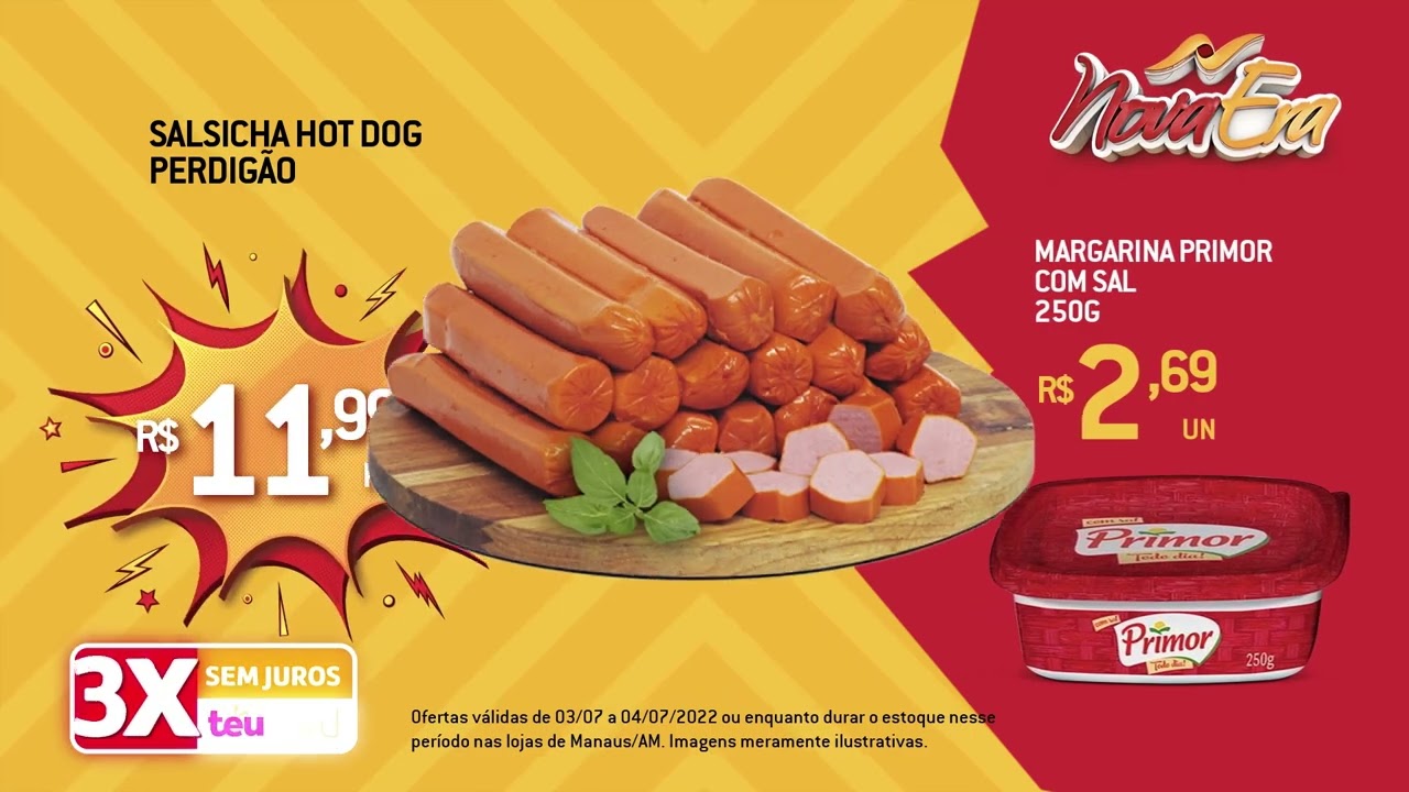 Nova Era Superatacado - Ofertas v&aacute;lidas para os dias 03 e 04/07, em Manaus-AM
