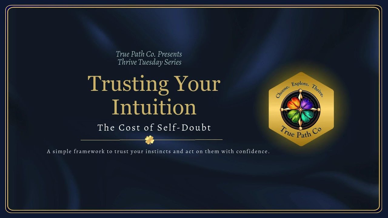 Trusting Your Intuition: The Cost of Self-Doubt