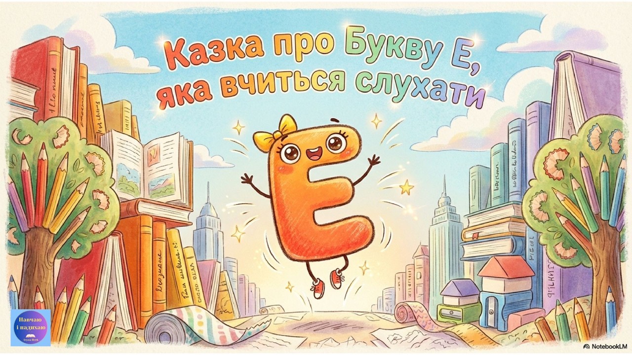 Аудіоказка про Букву Е