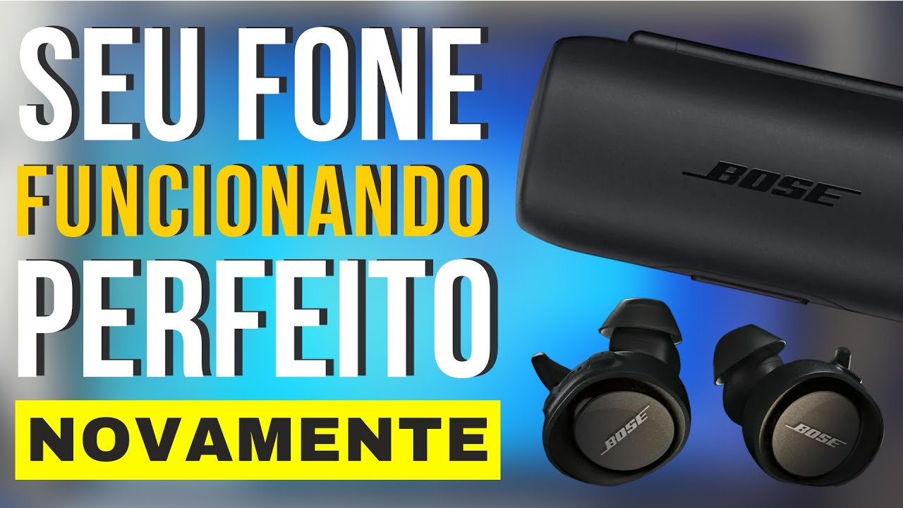 Fone Bose Não Liga e Não Carrega | Como trocar a BATERIA dele, e de qualquer outro FONE BLUETOOTH!