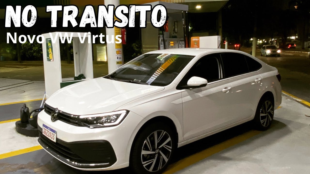 No tr&acirc;nsito pesado de S&atilde;o Paulo com o Novo VW Virtus 170 TSI