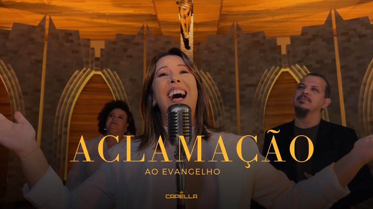 Canto de Aclama&ccedil;&atilde;o ao Evangelho | Capella  - Cantos para Missa 👇🏻 CIFRA  E PARTITURA na descri&ccedil;&atilde;o