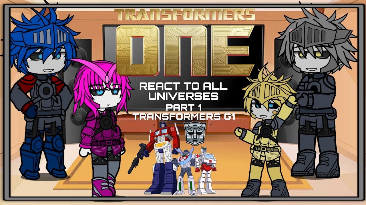 Transformers One React To Transformers G1 || Multiverse Reaction Ep. 2 || Gacha React