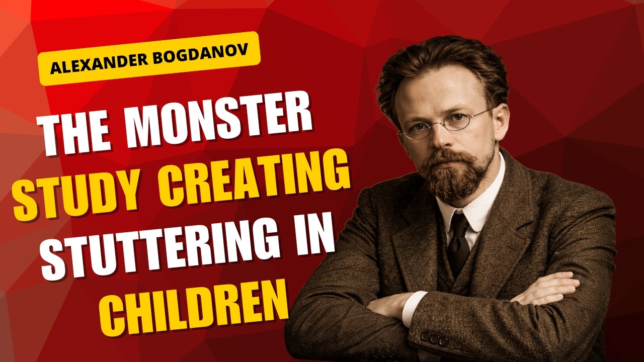 The Monster Study - Creating stuttering in children | Alexander Bogdanov