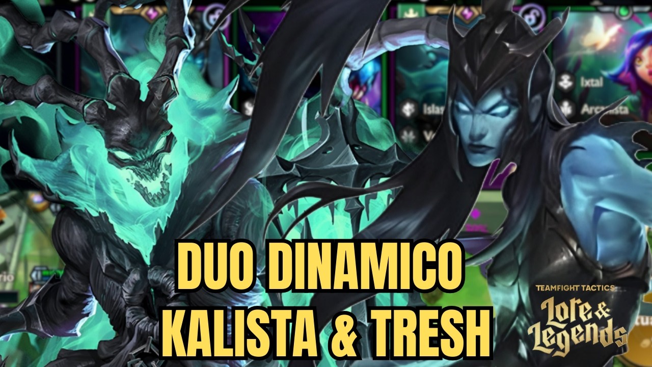 ¡LA COMPO MÁS ROTA DEL SET 16! KALISTA & THRESH INMORTAL 👻| TFT