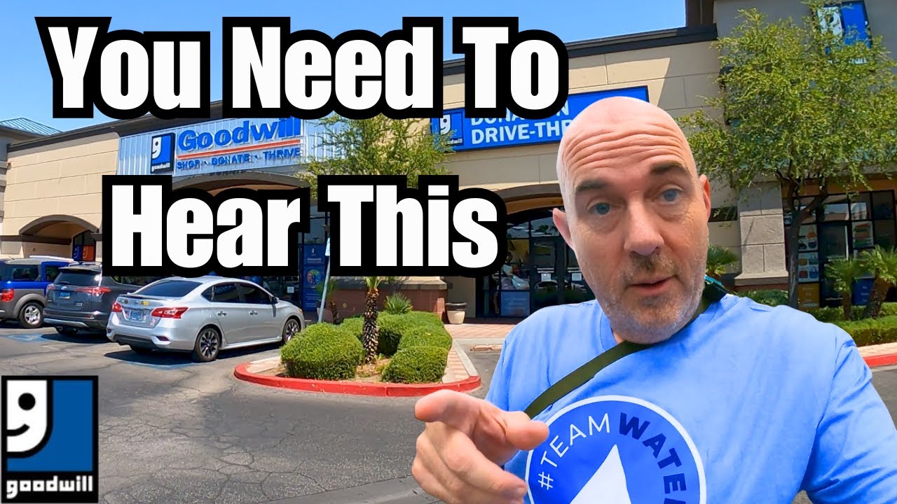 Persistence Pays Off Thrifting For Profits At Goodwill