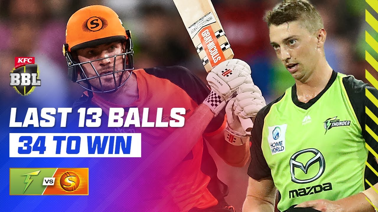 INTENSE Finish To Scorchers & Thunder Classic | #BBL08