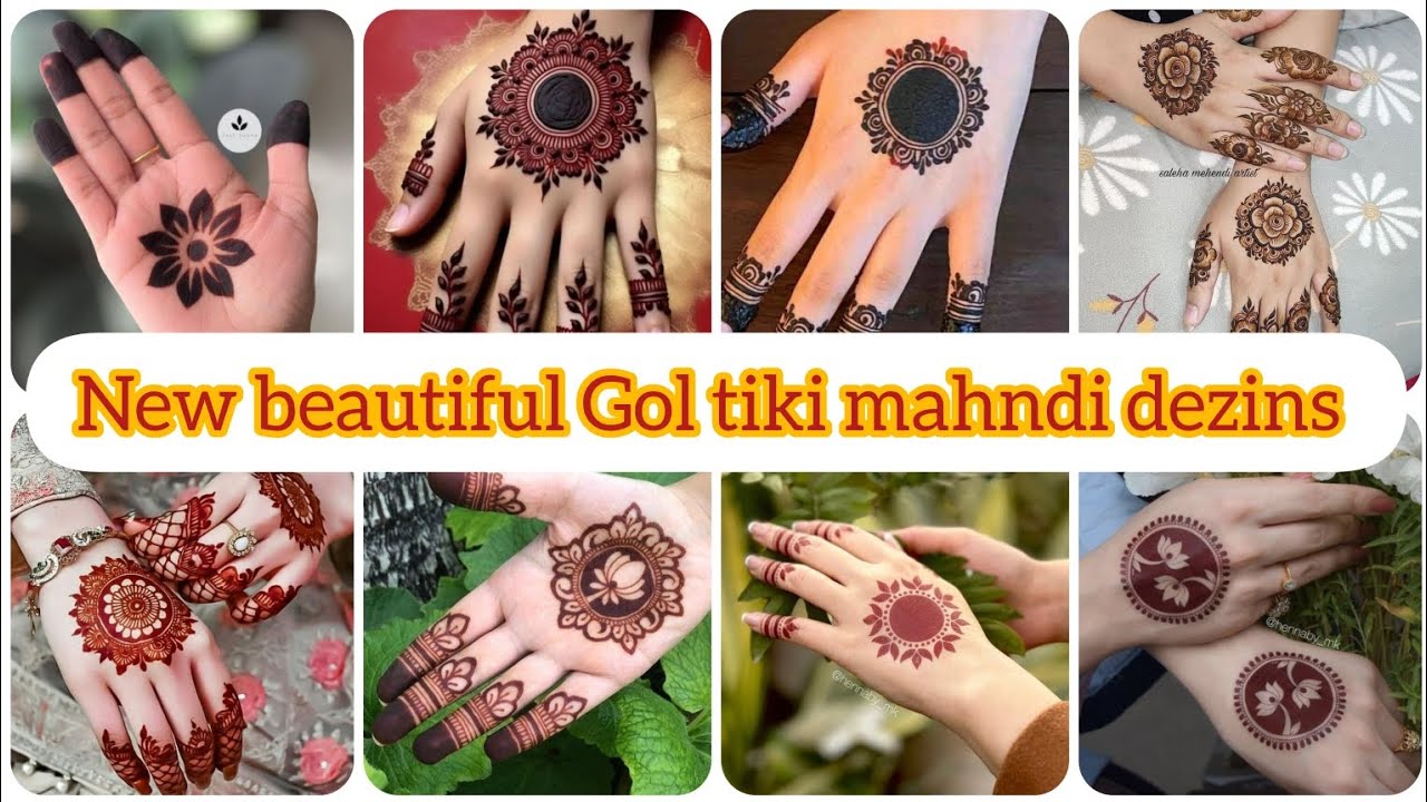 New beautiful Gol tiki mahndi dezins #viralvideo #fashionstyle #hennadesign 