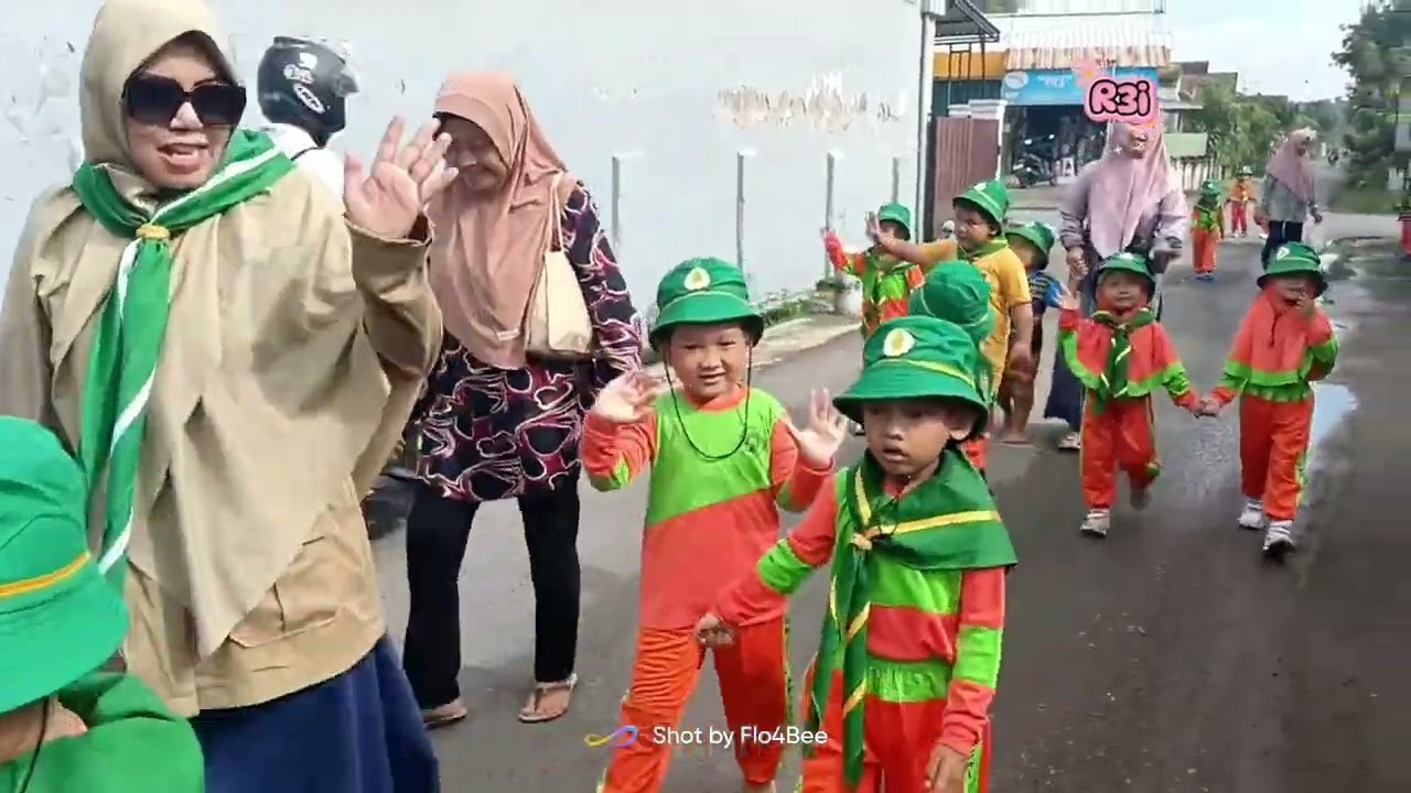 Serunya Menjelajah ala ala Pramuka Kecil #razanrayyan #hizbulwathan #pramuka #menjelajah