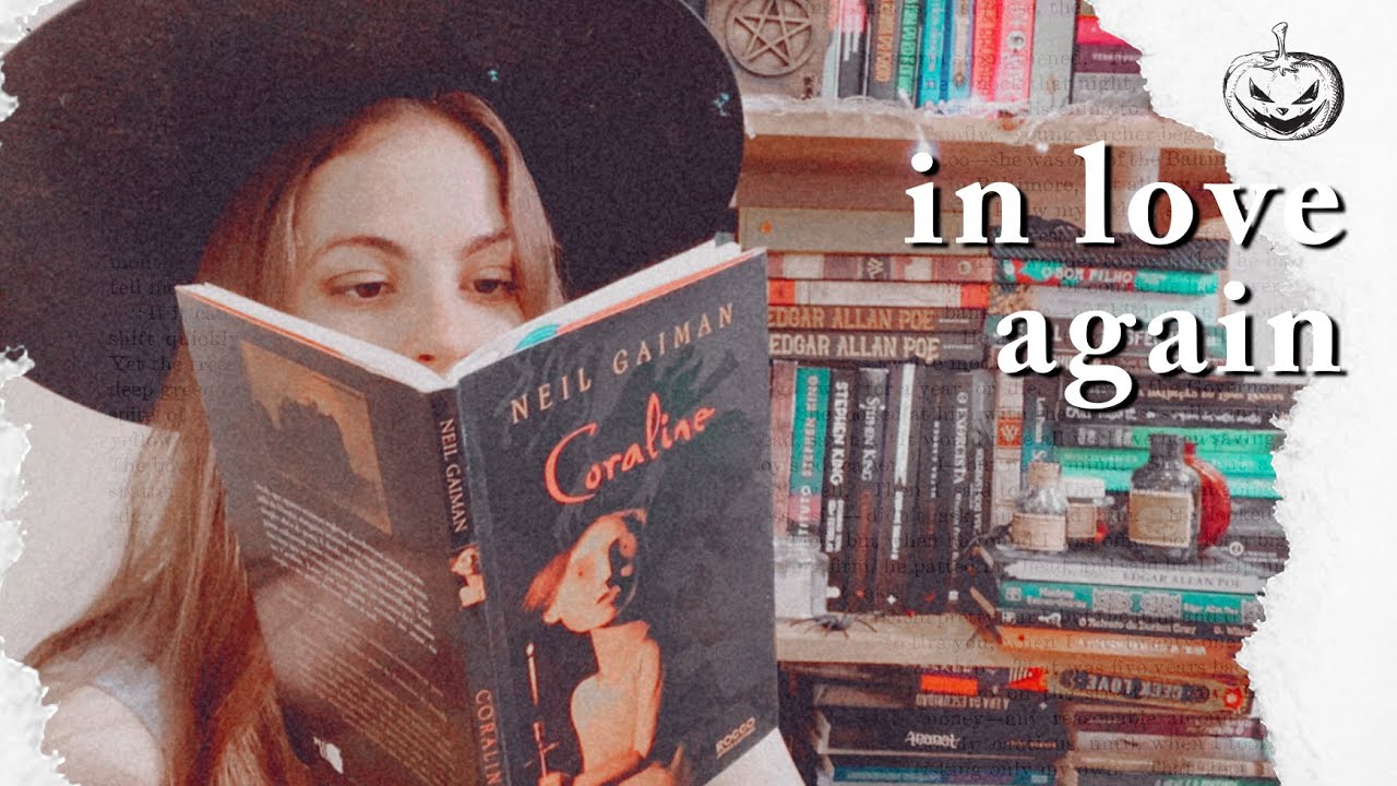Relendo Coraline do Neil Gaiman - Vlog Diário de Leitura