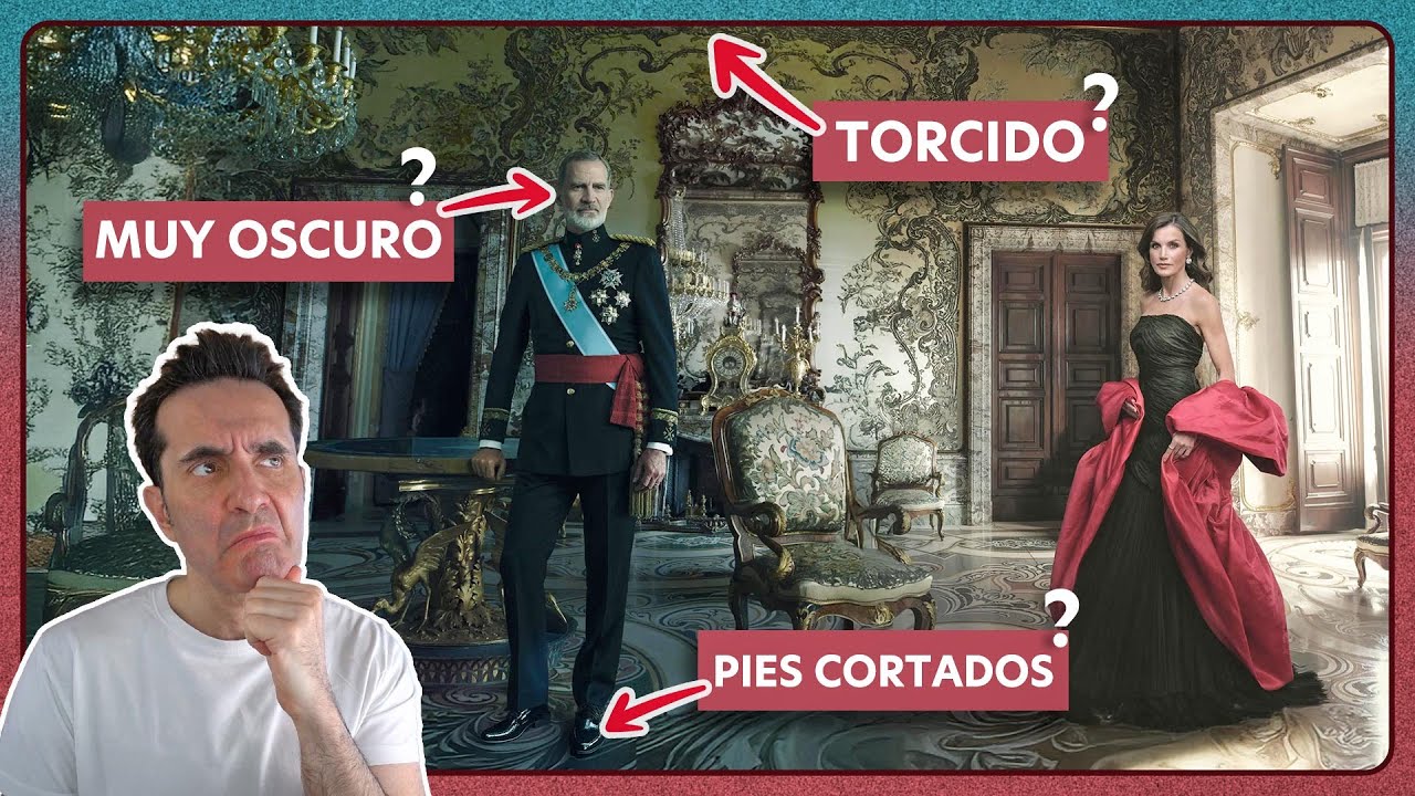 🔥 REACCIONO a la foto de los REYES de España de Annie LEIBOVITZ 📷