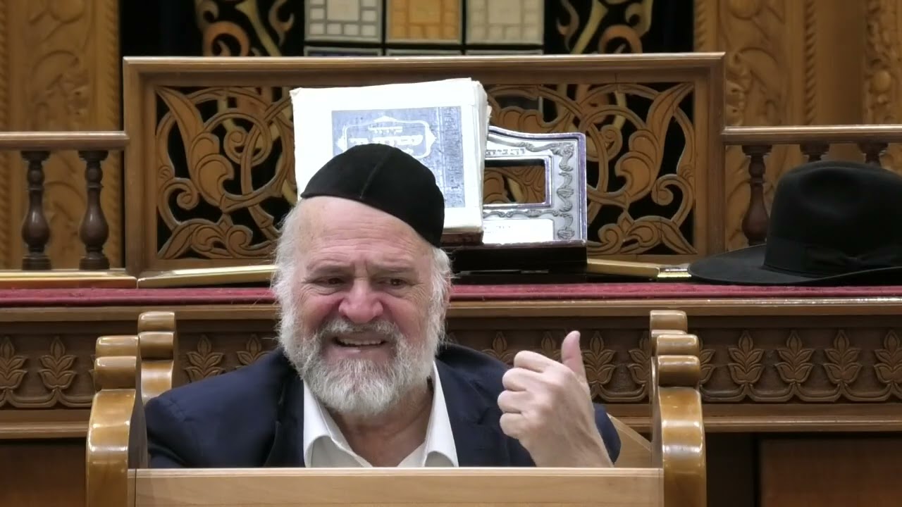 הרב ברוך רוזנבלום בהיכל אוריאל - פרשת  תצווה התשפ״ו - חלק 3 מ -3