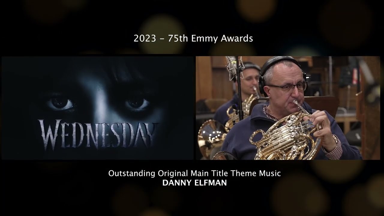 Wednesday: Main Theme recorded and performed by the Budapest Scoring Orchestra