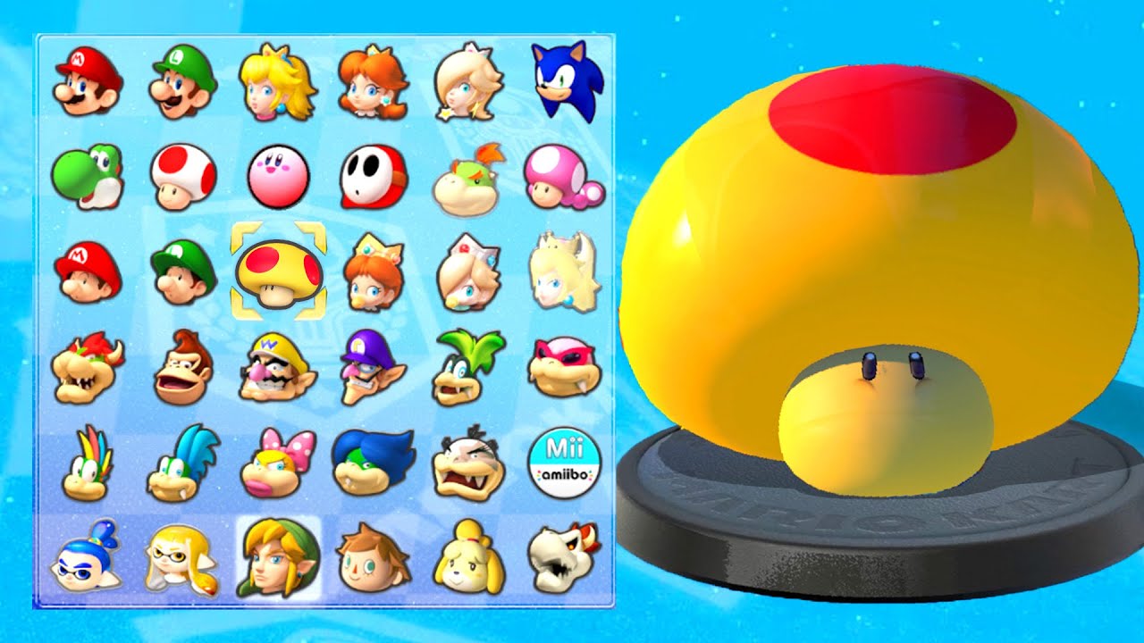 What if Mega Mushroom is Playable in Mario Kart 8 Deluxe