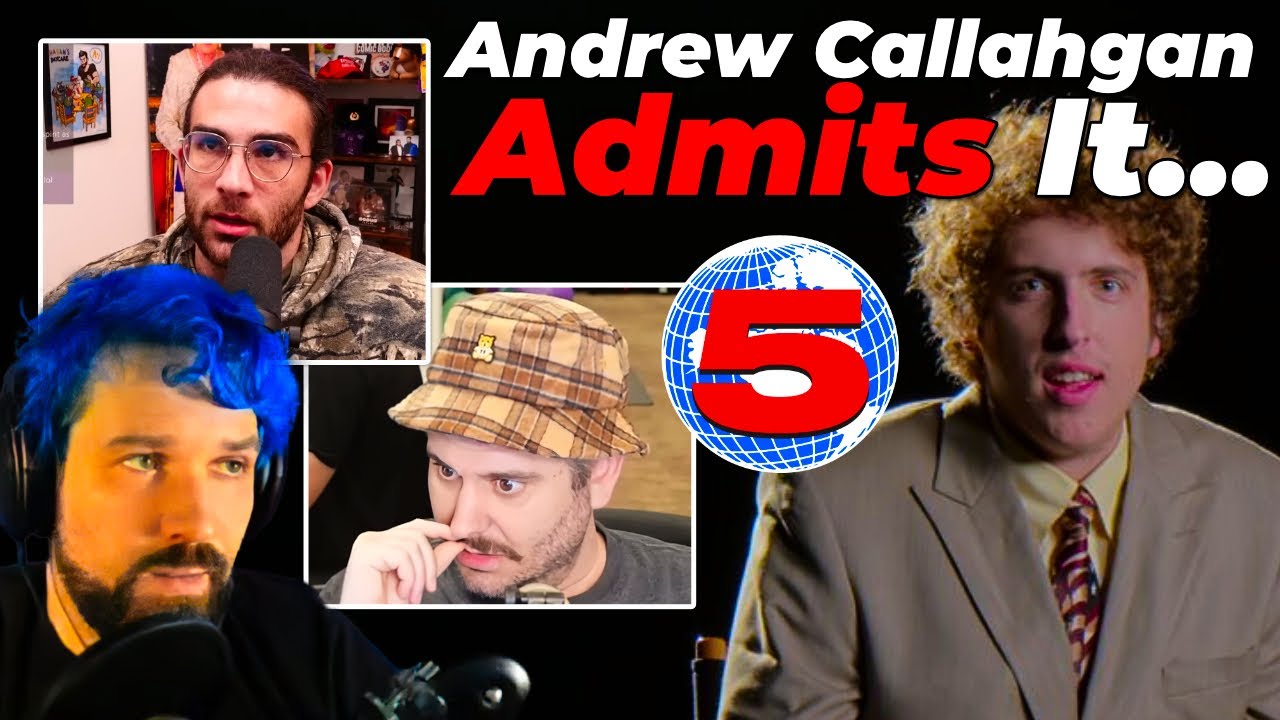 Andrew Callahgan Confesses To H3H3, Hasan Reacts To The Allegations
