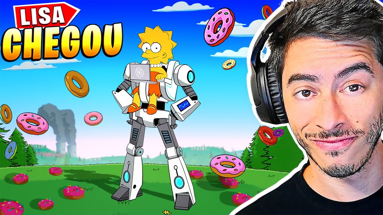 FINALMENTE A LISA CHEGOU NO FORTNITE!