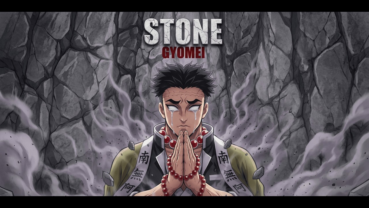 GYOMEI HIMEJIMA STONE THE STONGEST HASHIRA |⛰️🙏🏻 DEMON SLAYER SONG