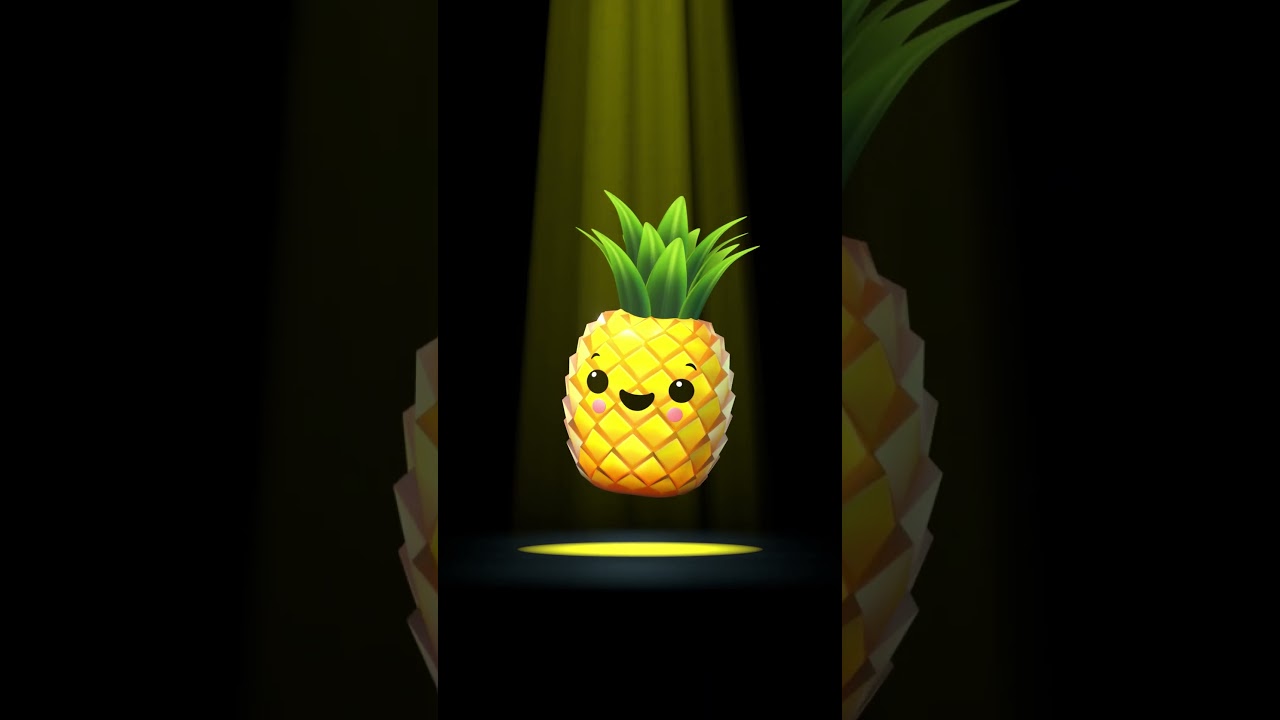 Hey Bear Sensory - Party Like Pineapple! -  #dancingfruit  #cumbia  #dancevideo #pineapple
