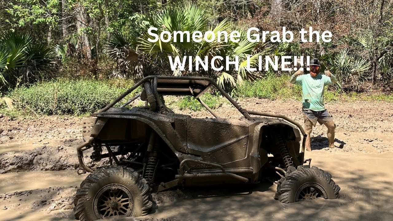 HONDA TALON  BURIED!!   PIONEER and CANAM group ride pt. 2   | Grady's Garage Ep: 6