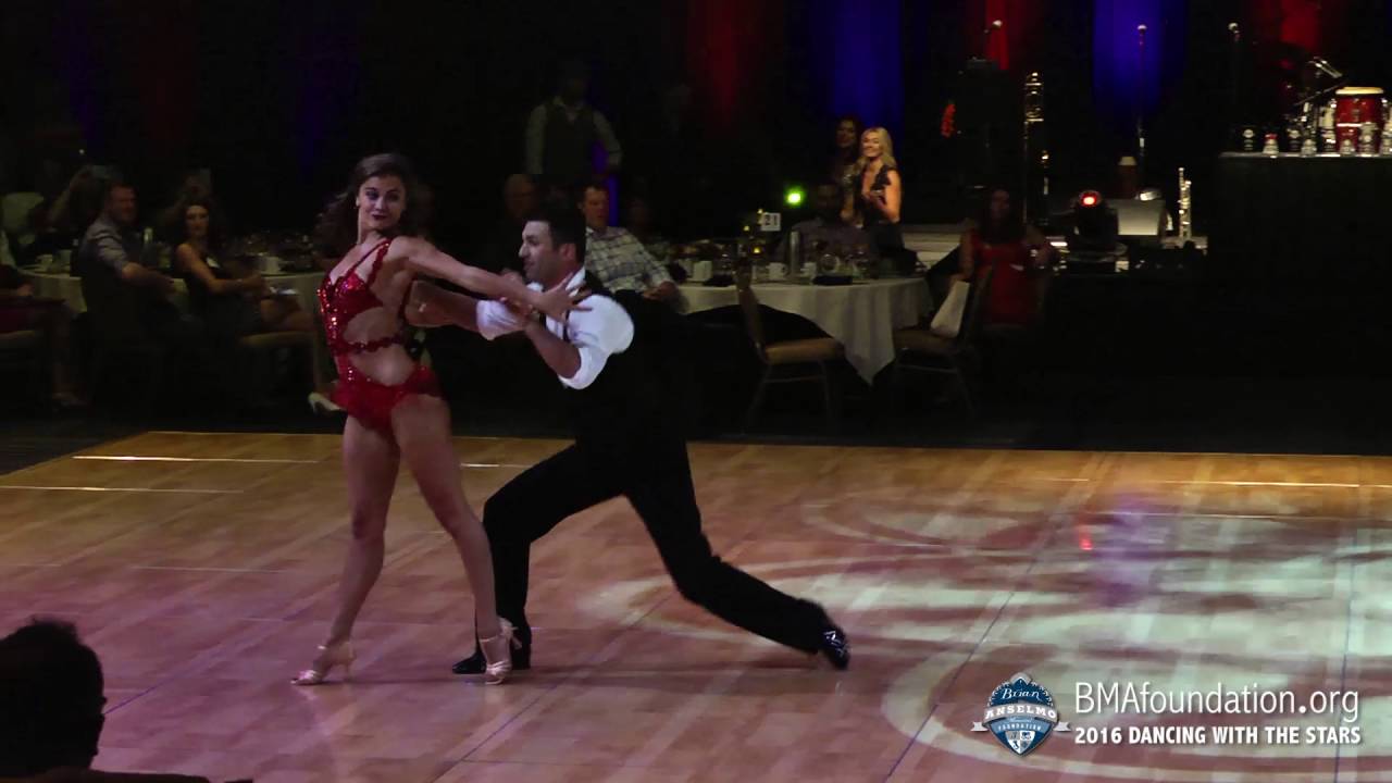 Tony Dovolani & Hayley Erbert Dance 2016 BMA Foundation Dancing With The Stars