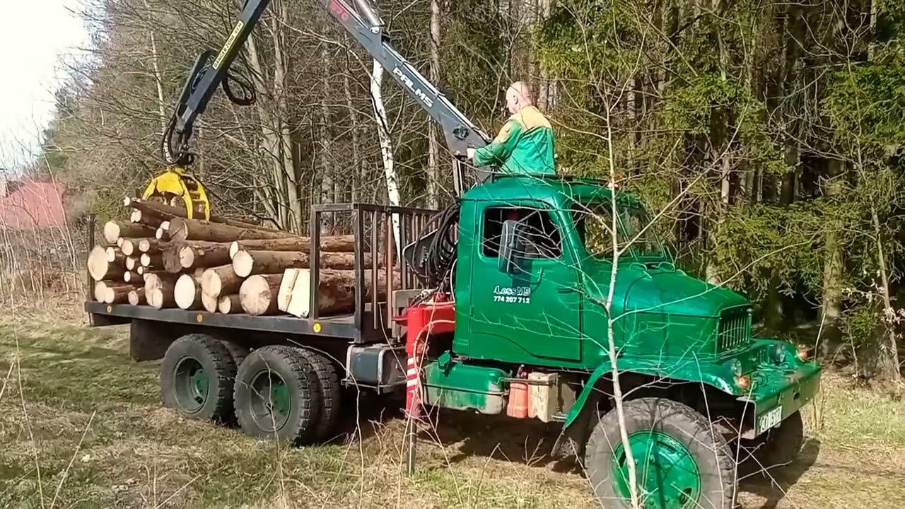 Praga V3S 6x6 a PALMS 670 - LessMB 🌲 🇨🇿 