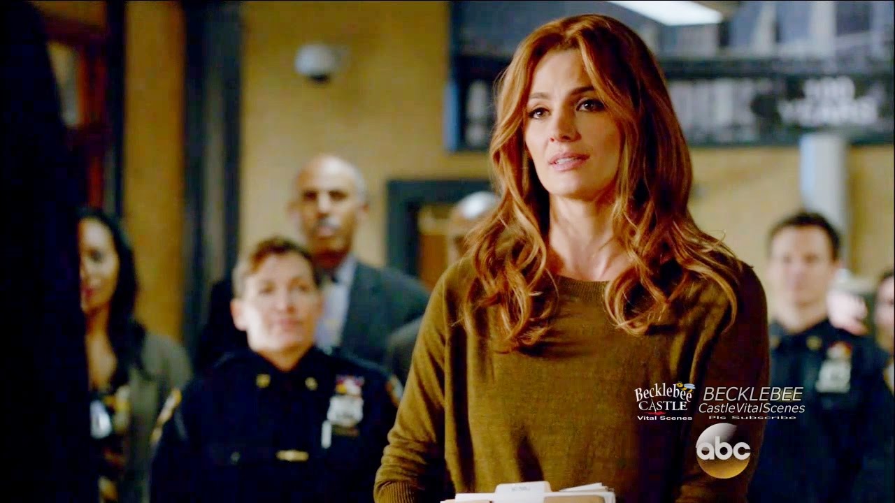 Castle 8x02    &ldquo;XX&rdquo;  Beckett Speech as NYPD  Captain Season 8 Episode 2