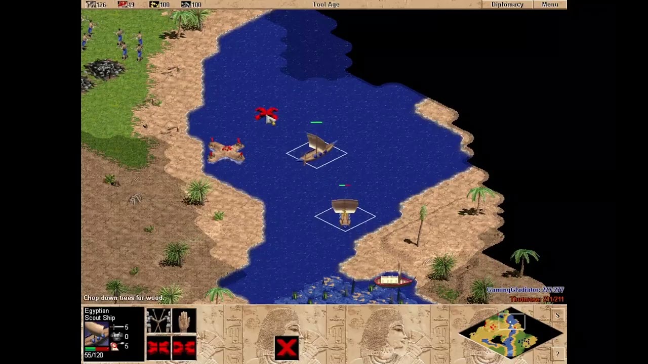 Age of Empires |The Rise of Rome Walkthrough | Ascent of Egypt Learning Campaign | Farming