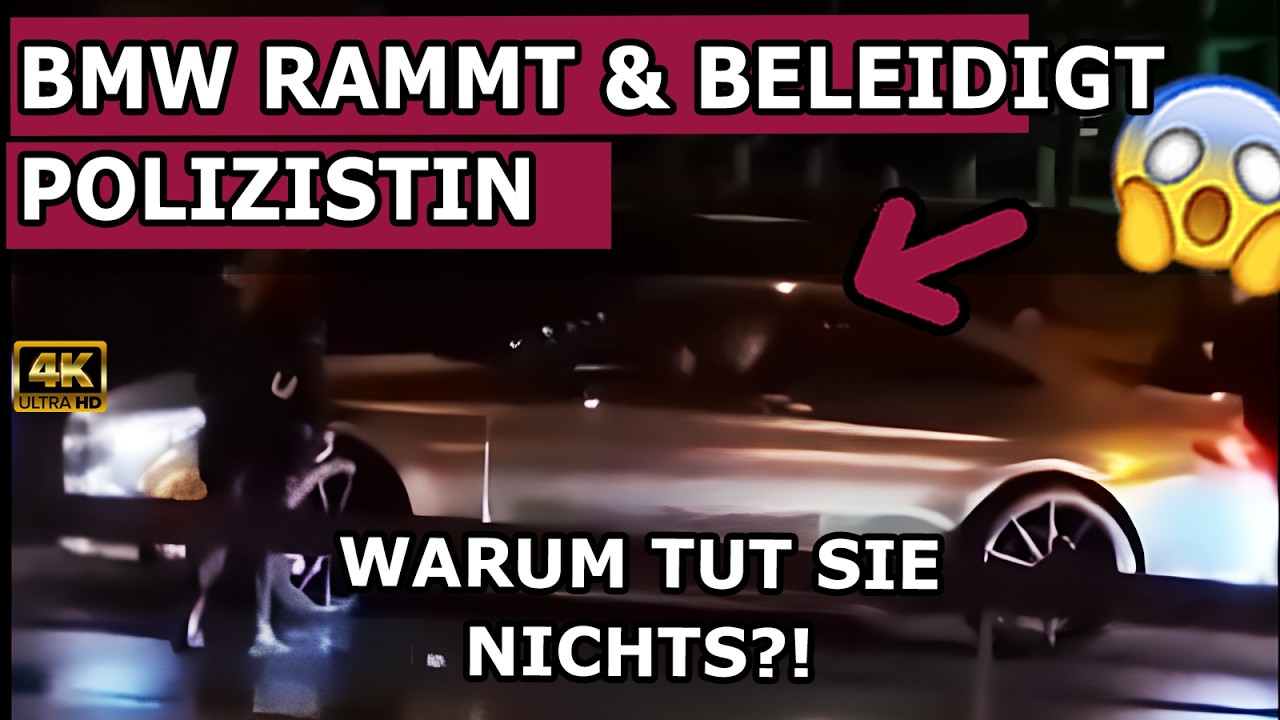 C63 AMG Ringt Ums Überleben & BMW-Fahrer RAMMT & Beleidigt Polizei! Fette Strafe? - Dashcams in 4k