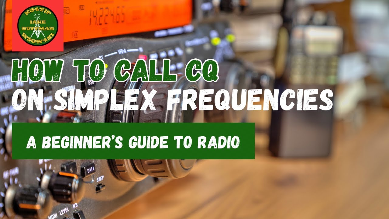 How to Call CQ on Simplex Frequencies