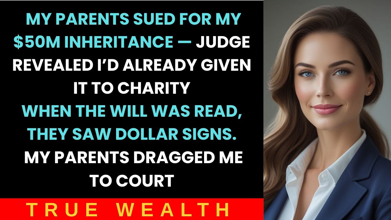 My Parents Sued For My $50M Inheritance—Judge Revealed I'd Already Given It To Charity