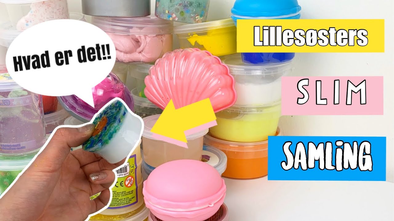 MIN LILLES&Oslash;STERS SLIM SAMLING!! (M&aelig;rkeligste slim jeg har set!)