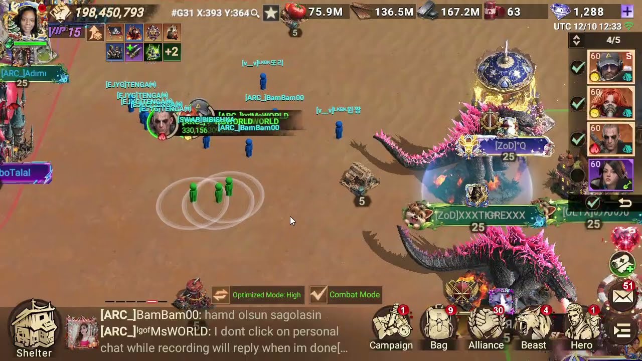 Whale spread out was so unfair Gold Legion had none at all In Archipelago Doomsday  Last Survivors