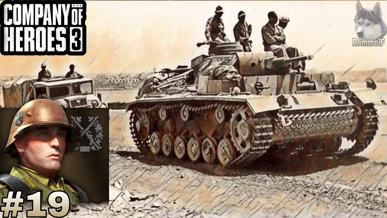 Company Of Héroes 3 #4vs4 #19 Afrika Korps