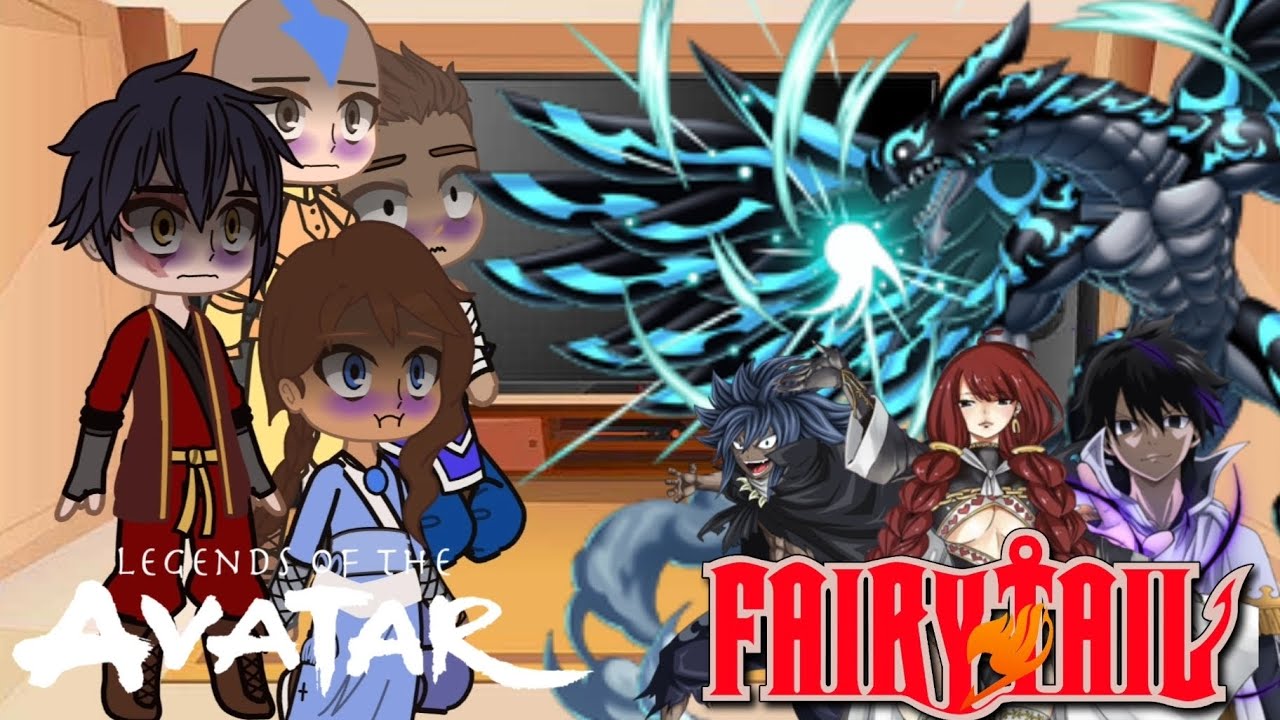 Avatar the Legend of Aang react to FairyTale#3/3||Gacha Life||
