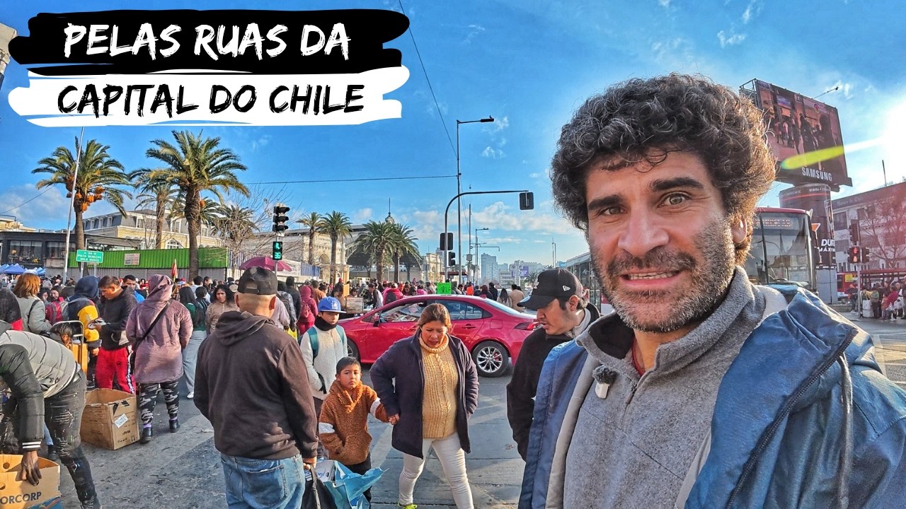 A VIDA NA IMENSA CAPITAL CHILENA