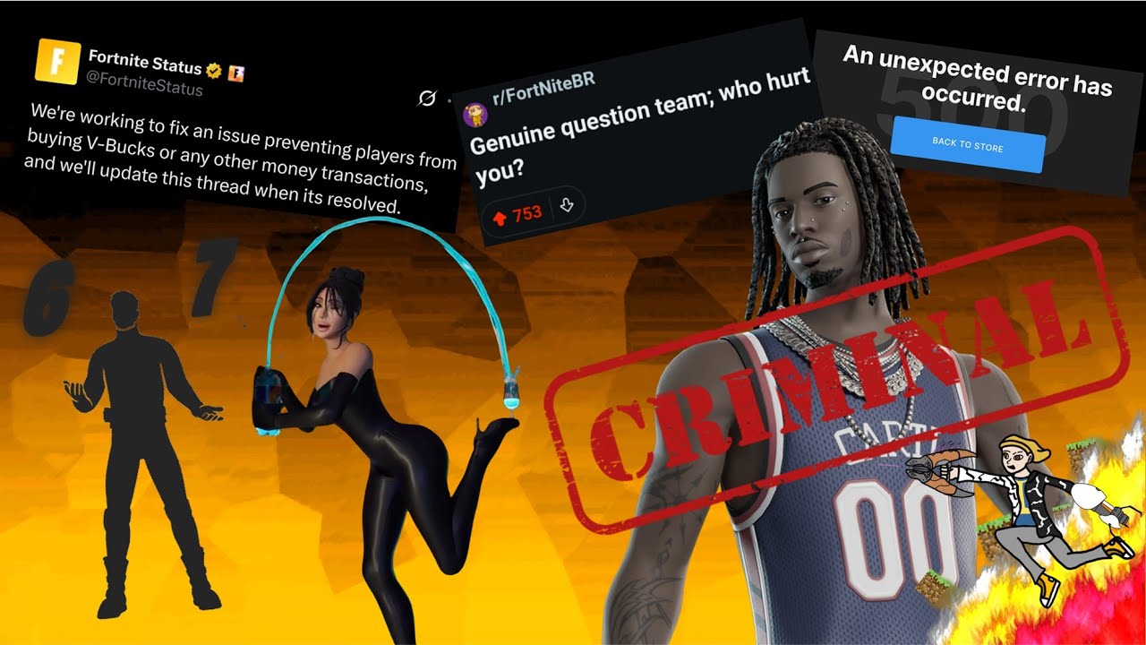 Fortnite Is STILL In A Terrible State! | Controversial Collabs, EGS Outage & Ranked Quest Problems