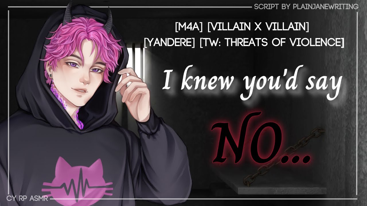 [M4A] A Supervillain Proposal [Villain x Villain] [Yandere] [TW: Threats of Violence]