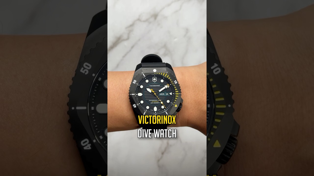 Do the Swiss make the best watches?: Victorinox Dive Pro #EDC #Watches #EDCGear #DiveWatch