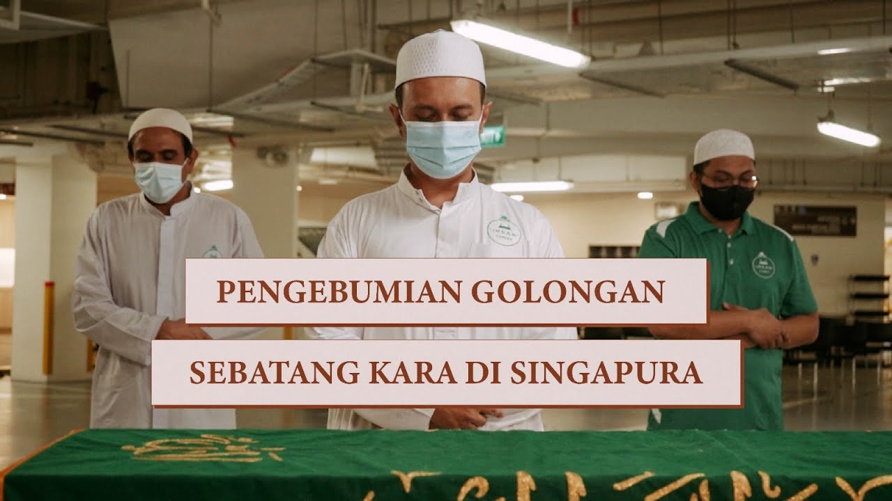 Pengebumian golongan sebatang kara di Singapura