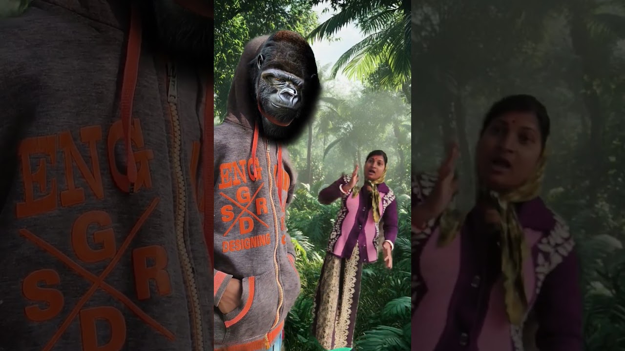 I Met a Gorilla   and I Escaped 🦍😱 