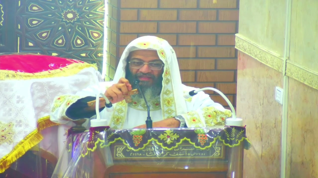القمص ايليا نعيم II من سقي احدي هؤلاء الصغار كاس ماء بارد لا يضيع اجره 