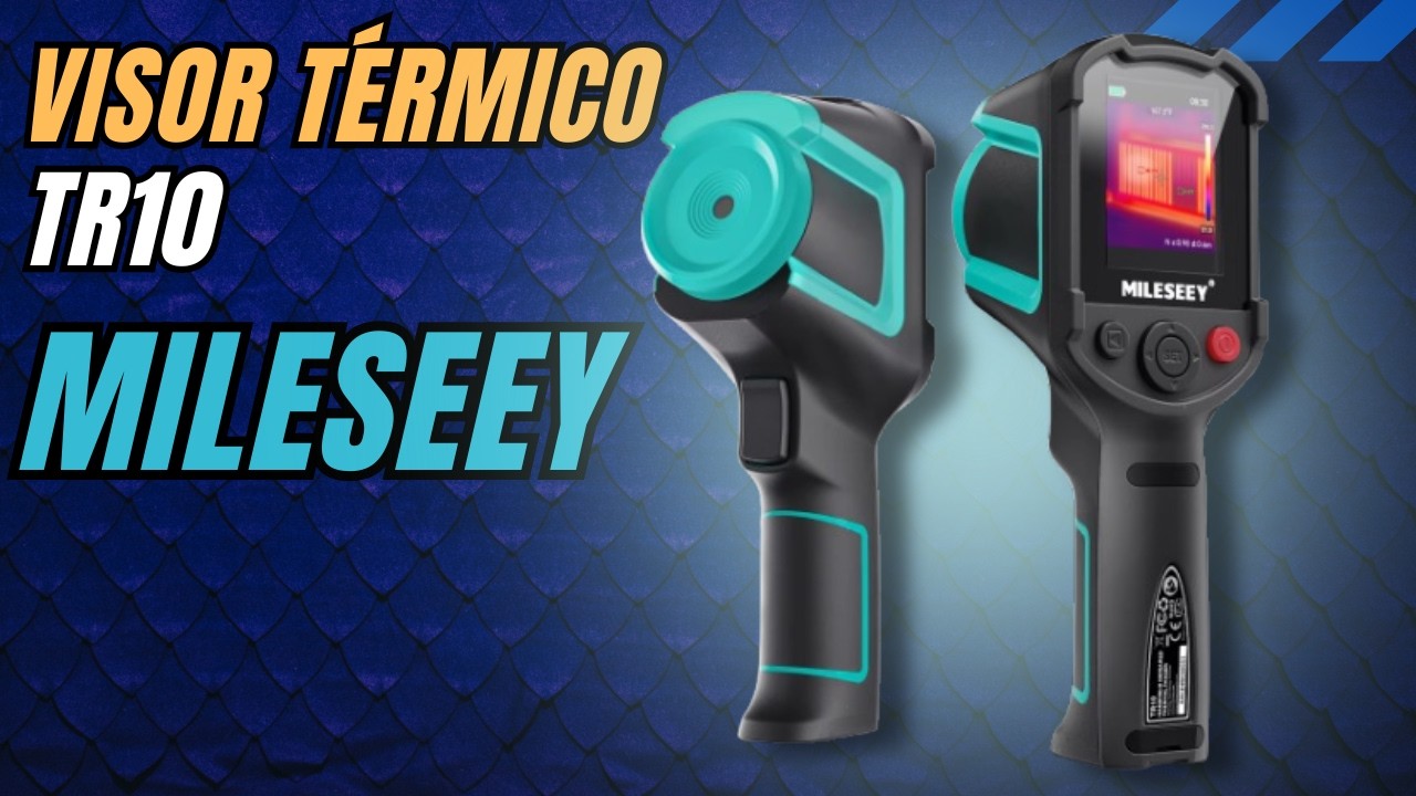 [INCRÍVEL] Viso térmico Mileseey TR10 - Achei no AliExpress!